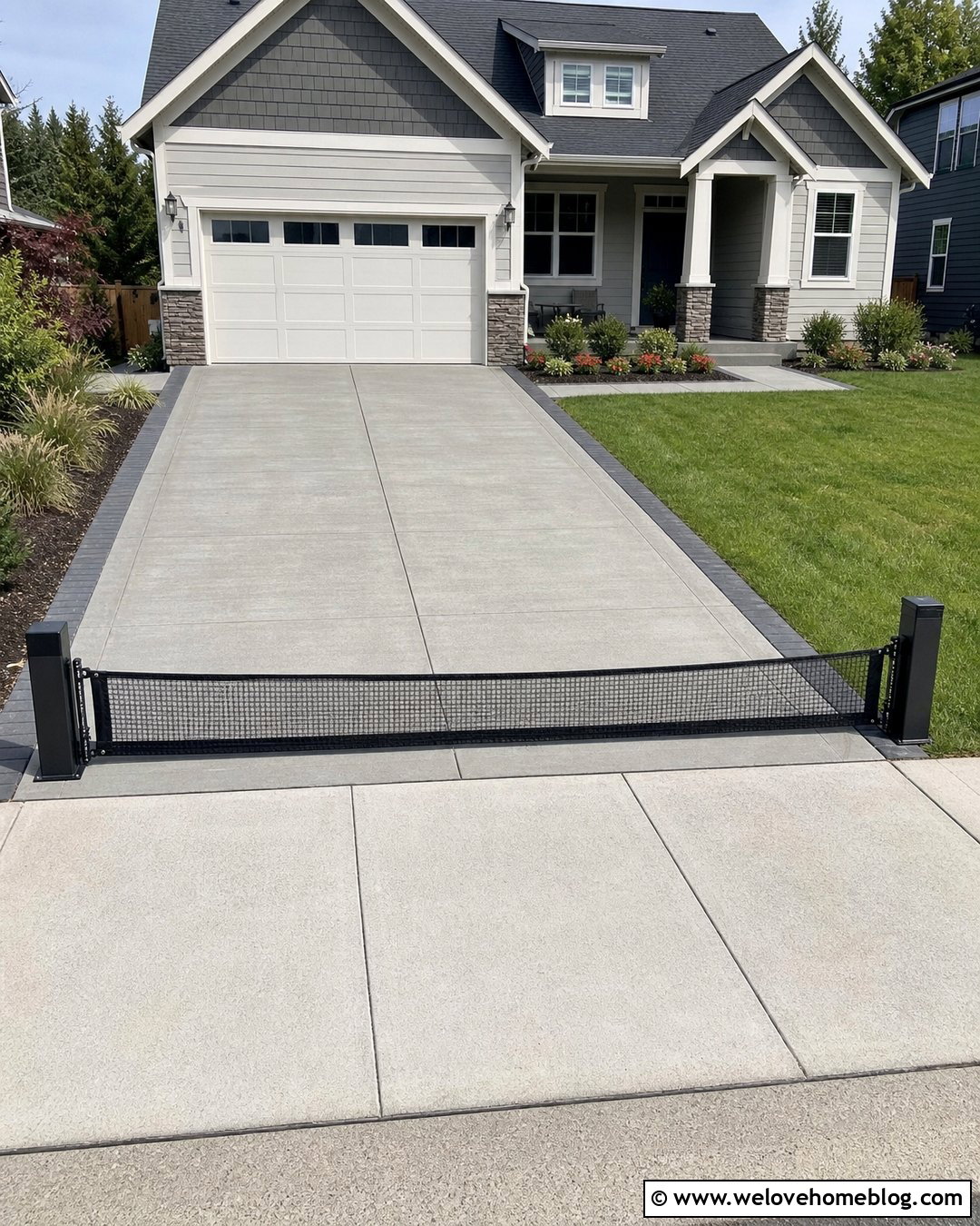 Driveway Safety Net - 20 Driveway Safety Barrier Ideas