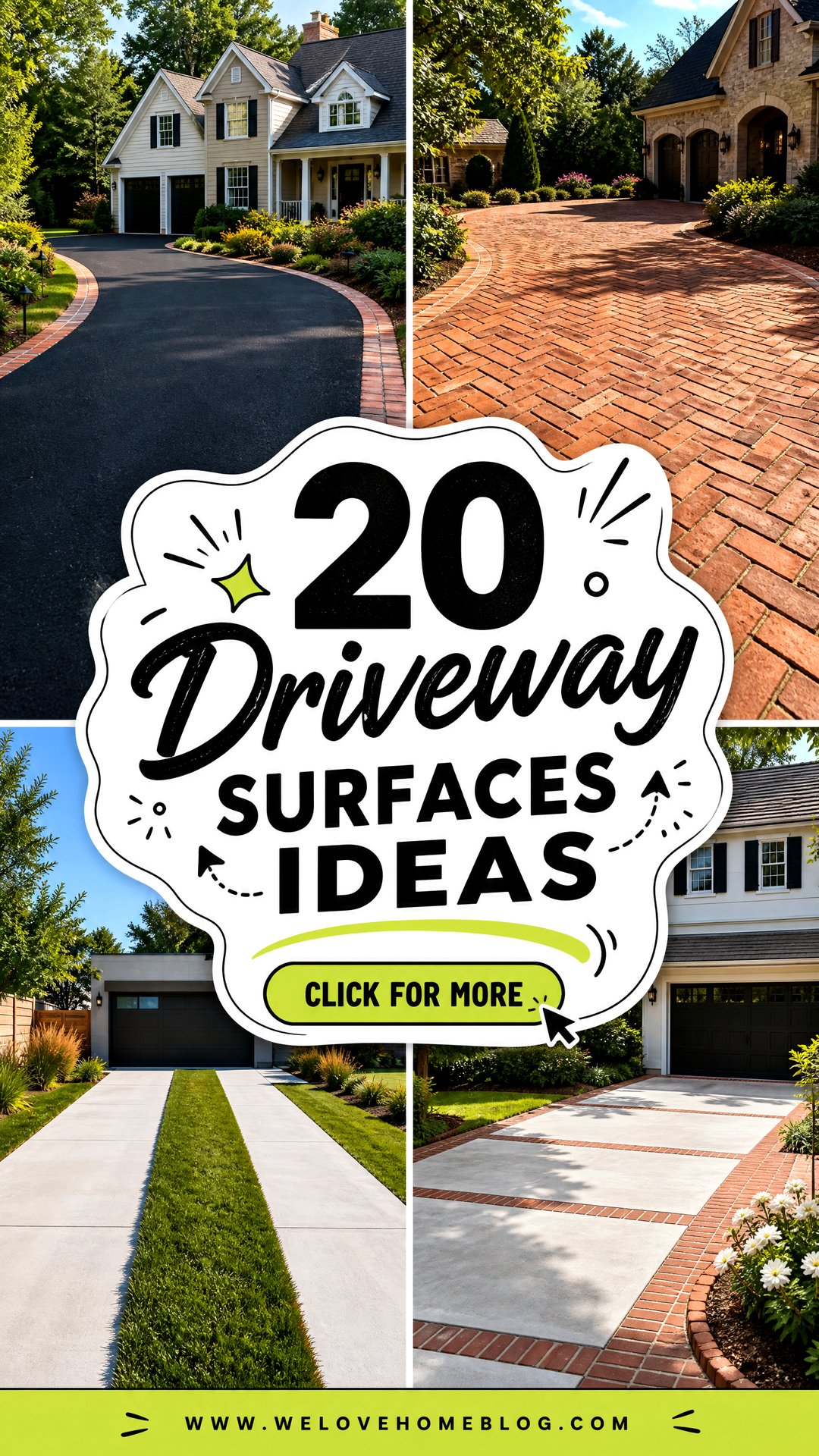 20 Driveway Surfaces Ideas for Durable Stylish Curb Appeal - 20 Driveway Surfaces Ideas for Durable, Stylish Curb Appeal