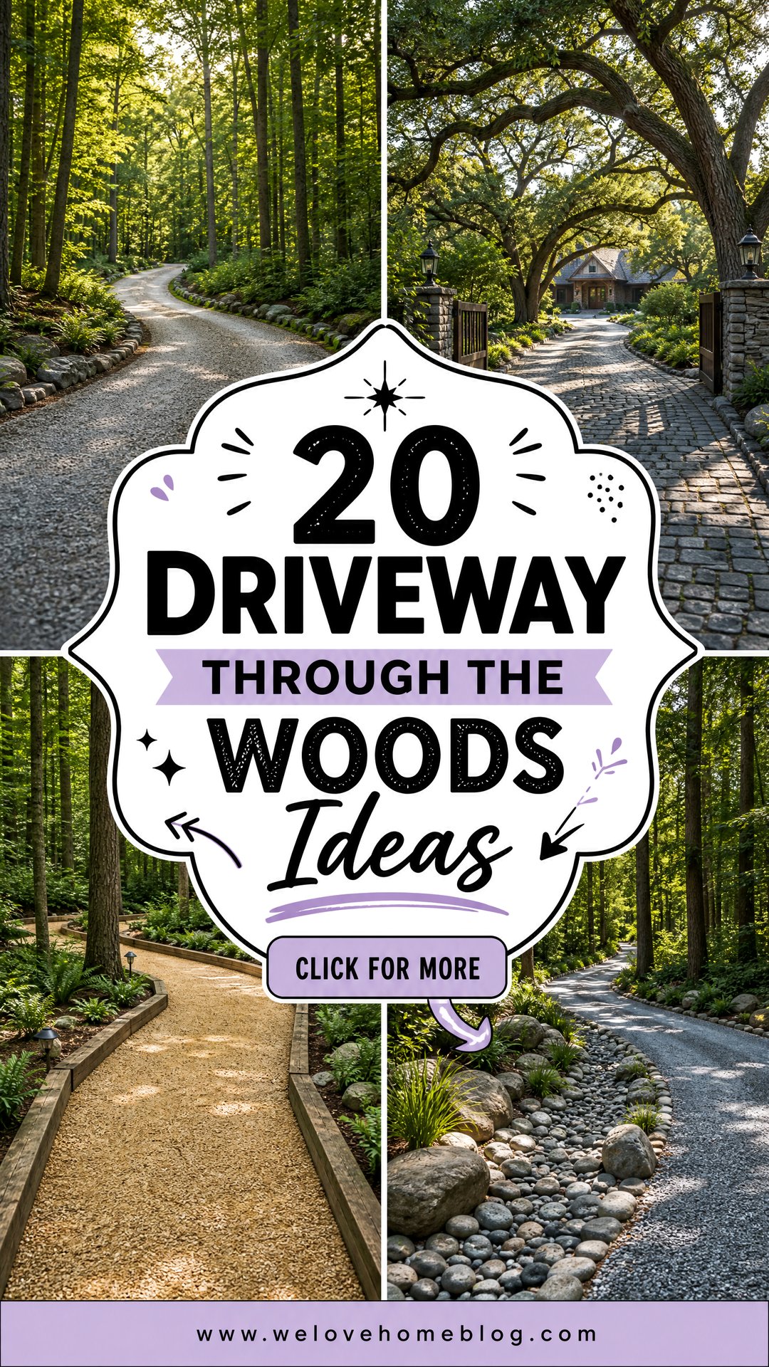 20 Driveway Through the Woods Ideas for a Scenic Arrival - 20 Driveway Through the Woods Ideas for a Scenic Arrival