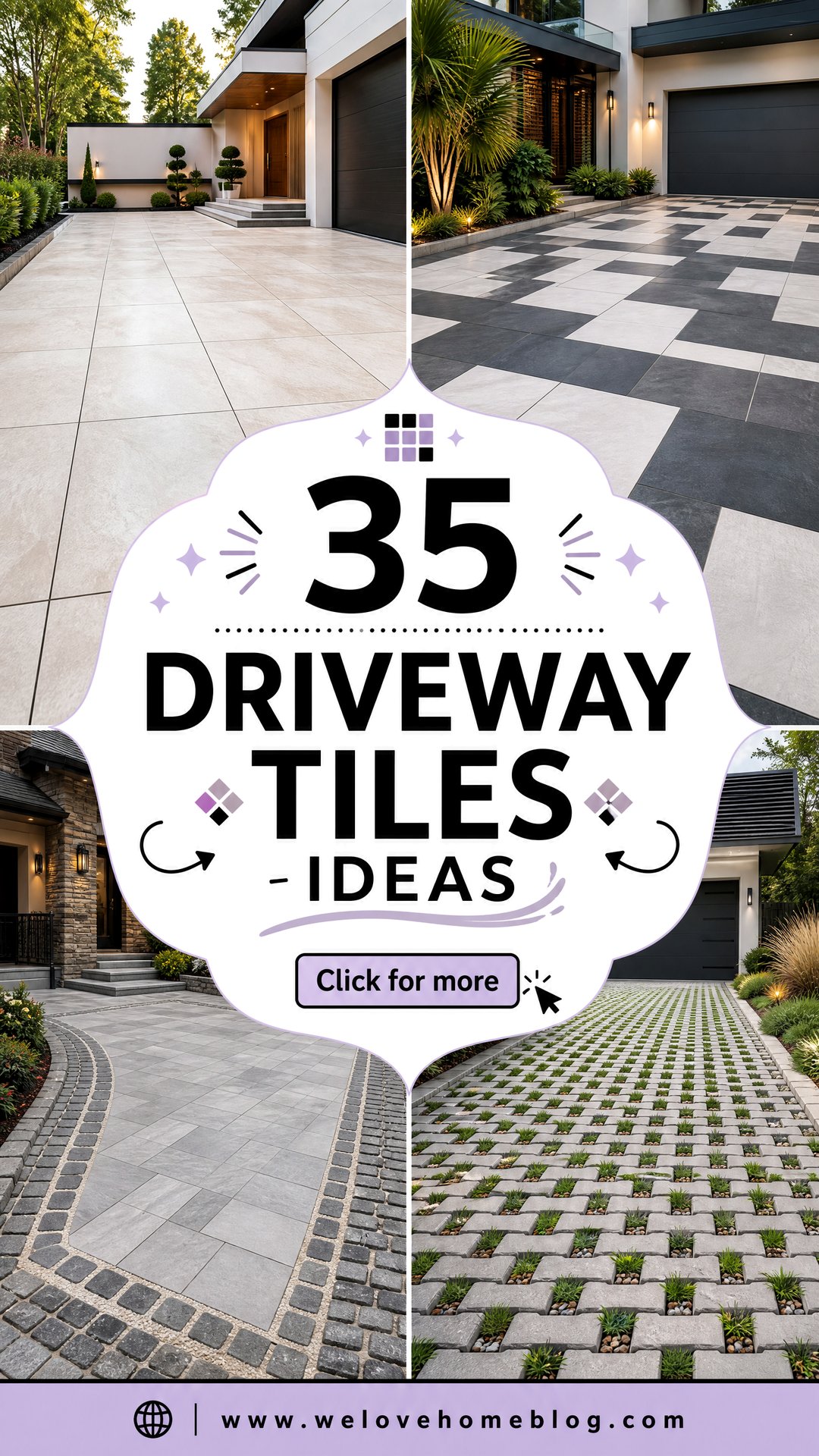 35 Driveway Tiles Ideas for a Sleek Modern and Durable Finish - 35 Driveway Tiles Ideas for a Sleek, Modern and Durable Finish