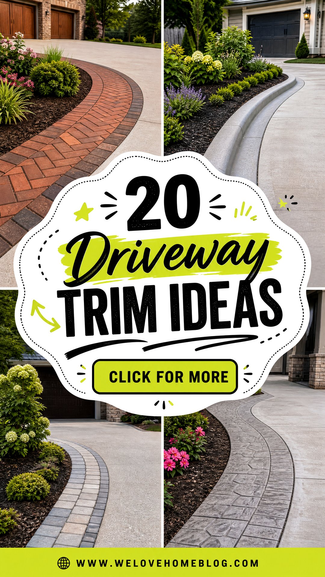 20 Driveway Trim Ideas for Crisp Polished Landscape Edges - 20 Driveway Trim Ideas for Crisp, Polished Landscape Edges