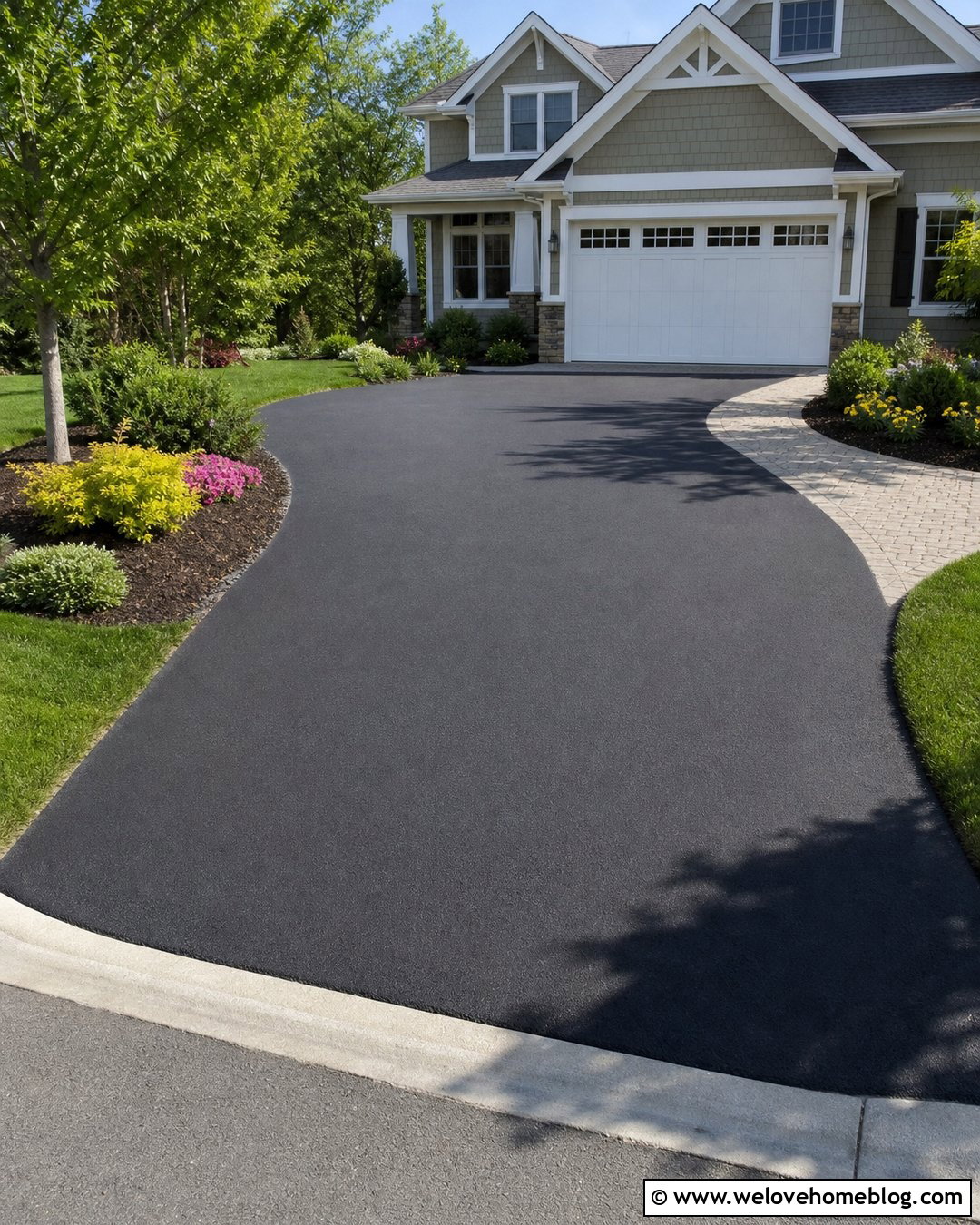 Driveway Widening Near The Garage - 40 widen driveway ideas