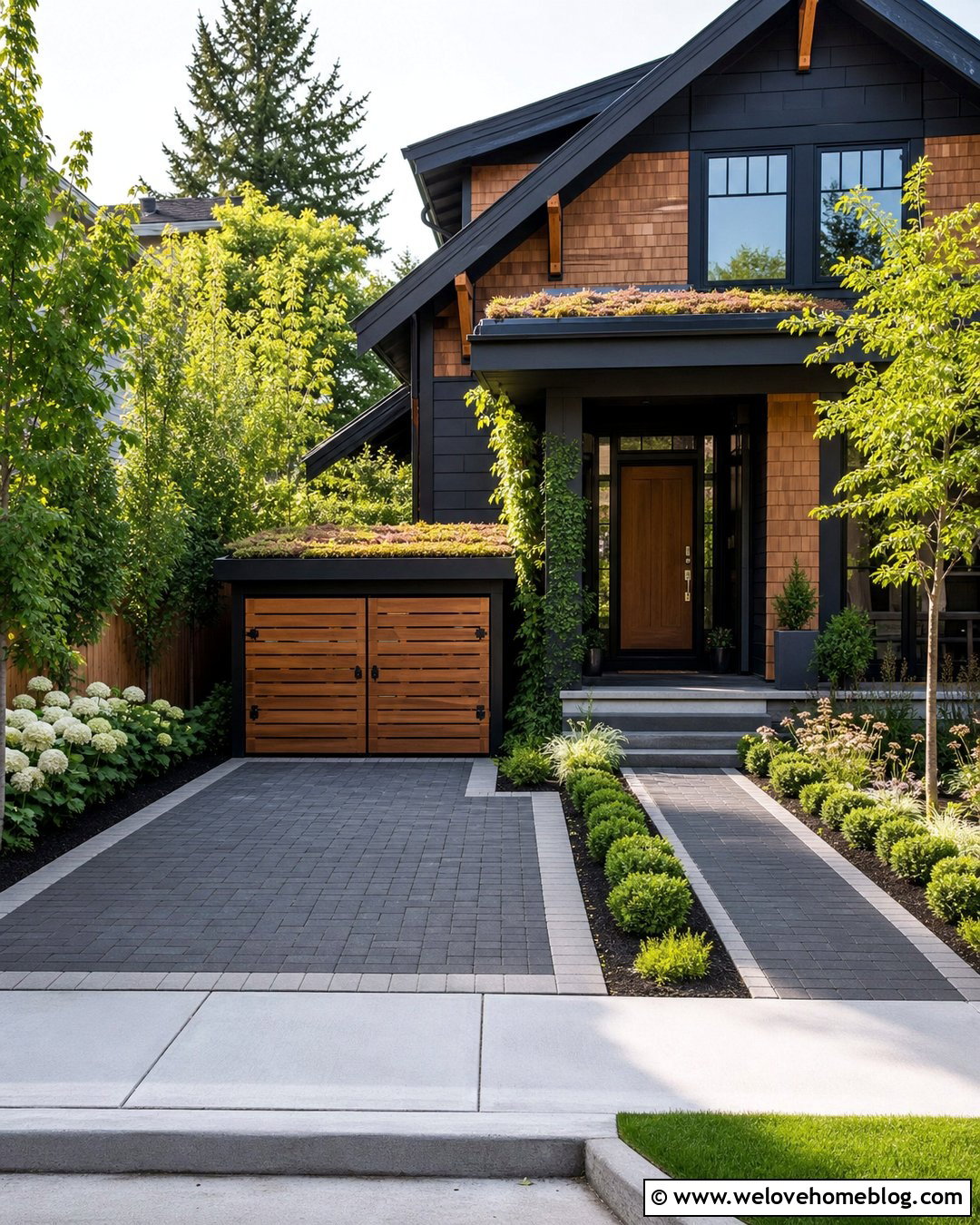 Driveway With Built In Bin Storage - 20 Driveway Small Front Garden With Parking Ideas
