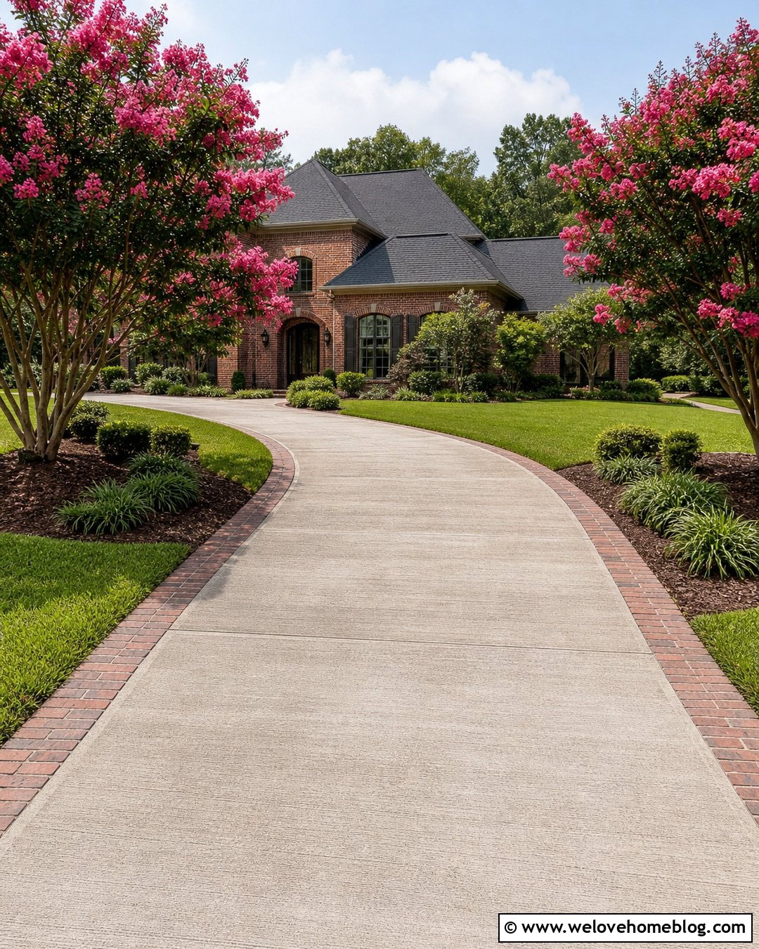 Driveway With Crepe Myrtle Trees On Both Sides - 25 Driveway With Trees On Both Sides Ideas