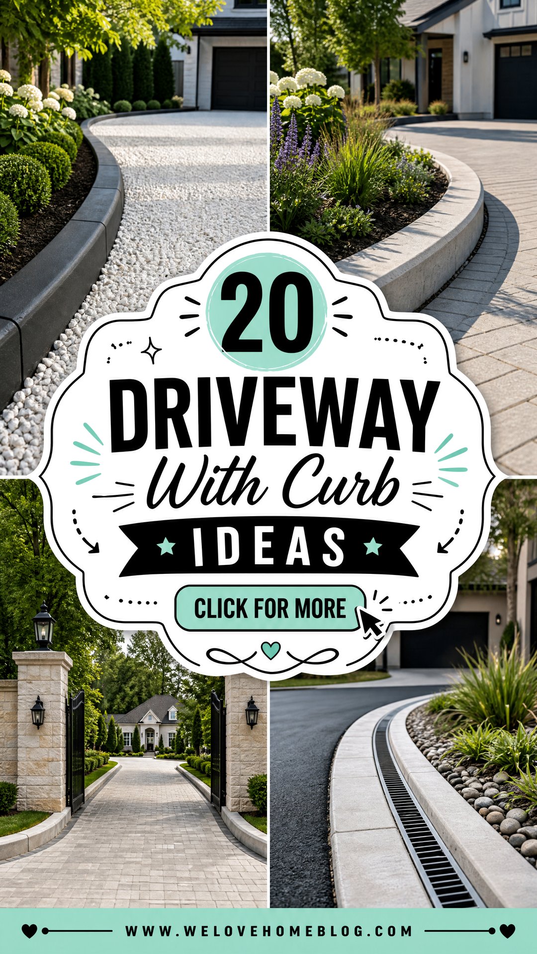 20 Driveway With Curb Ideas for Clean Edges and Better Drainage - 20 Driveway With Curb Ideas for Clean Edges and Better Drainage