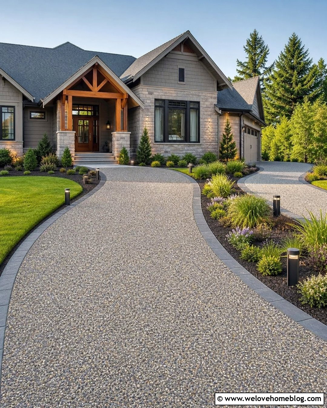 25 Pretty Driveways Ideas for Charming, Photo-Worthy Curb Appeal