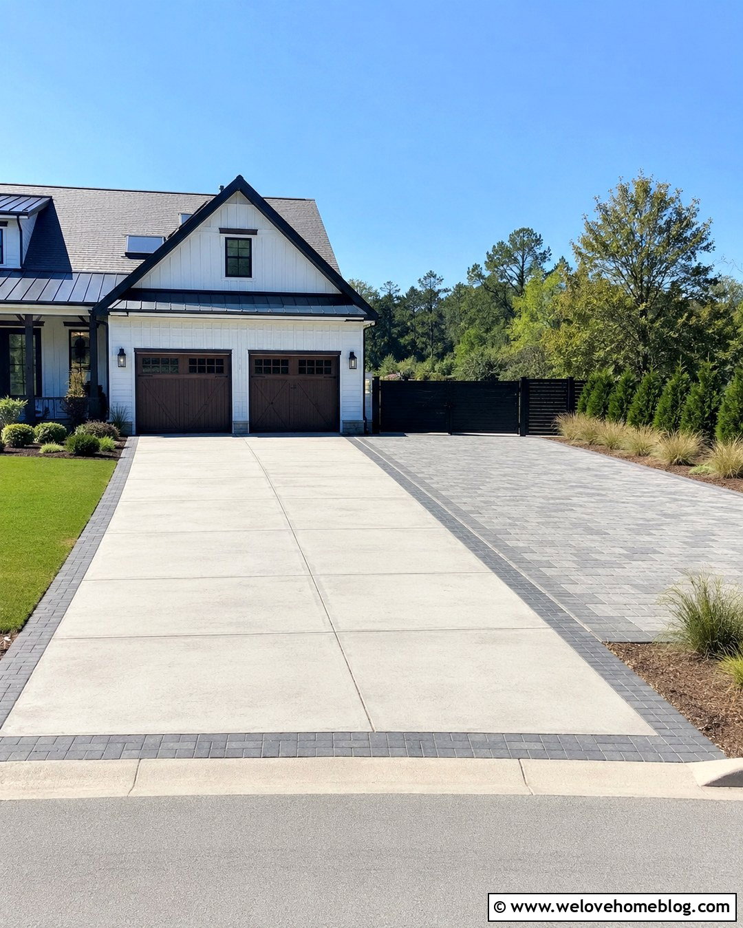 Driveway With RV Parking Blueprint - 20 driveway blueprints ideas