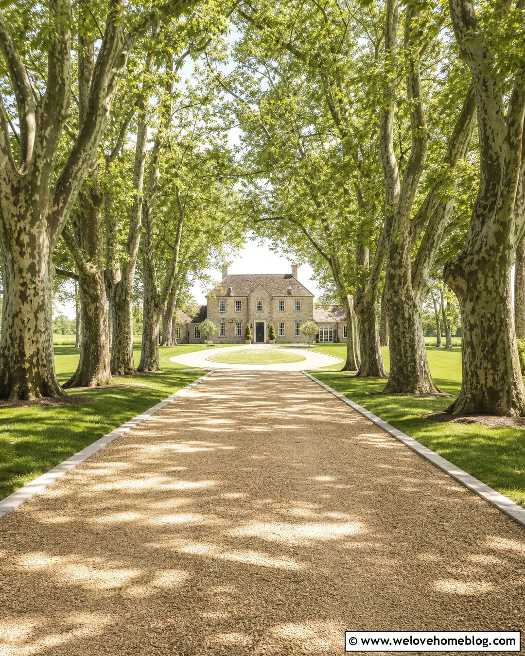 Driveway With Sycamore Trees On Both Sides - 25 Driveway With Trees On Both Sides Ideas