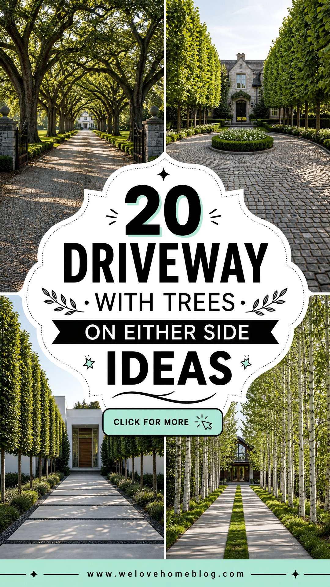 20 Driveway With Trees On Either Side Ideas for Grand Entries - 20 Driveway With Trees On Either Side Ideas for Grand Entries