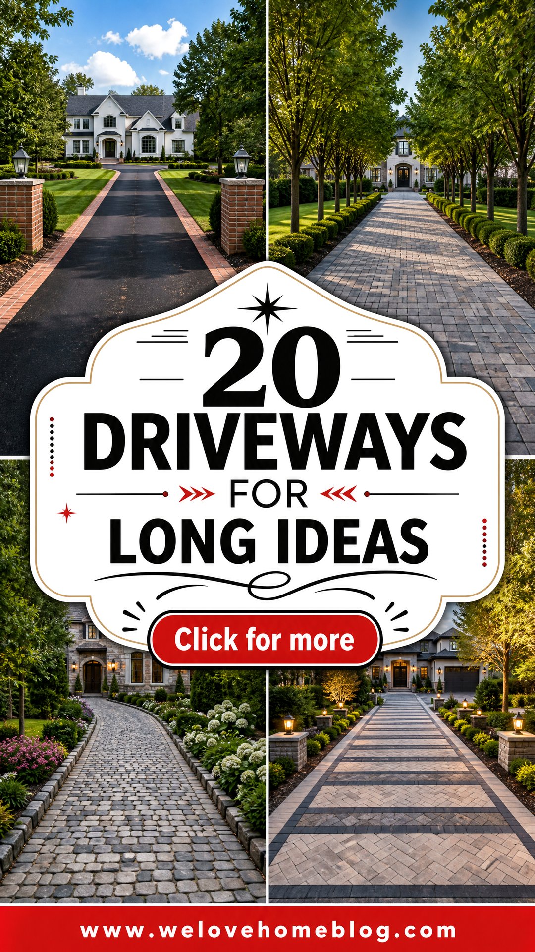 20 Driveways For Long Ideas to Transform Deep Frontages - 20 Driveways For Long Ideas to Transform Deep Frontages