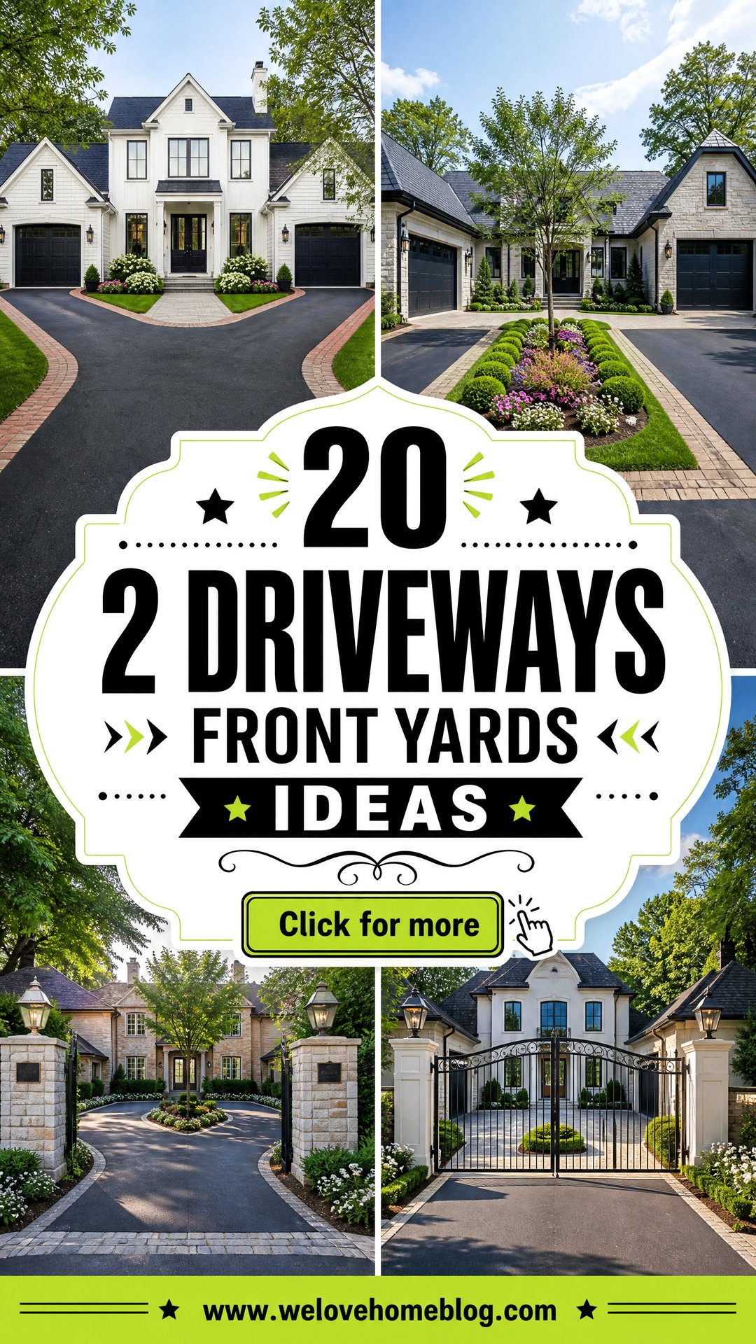 20 2 Driveways Front Yards Ideas for Smarter Home Access - 20 2 Driveways Front Yards Ideas for Smarter Home Access