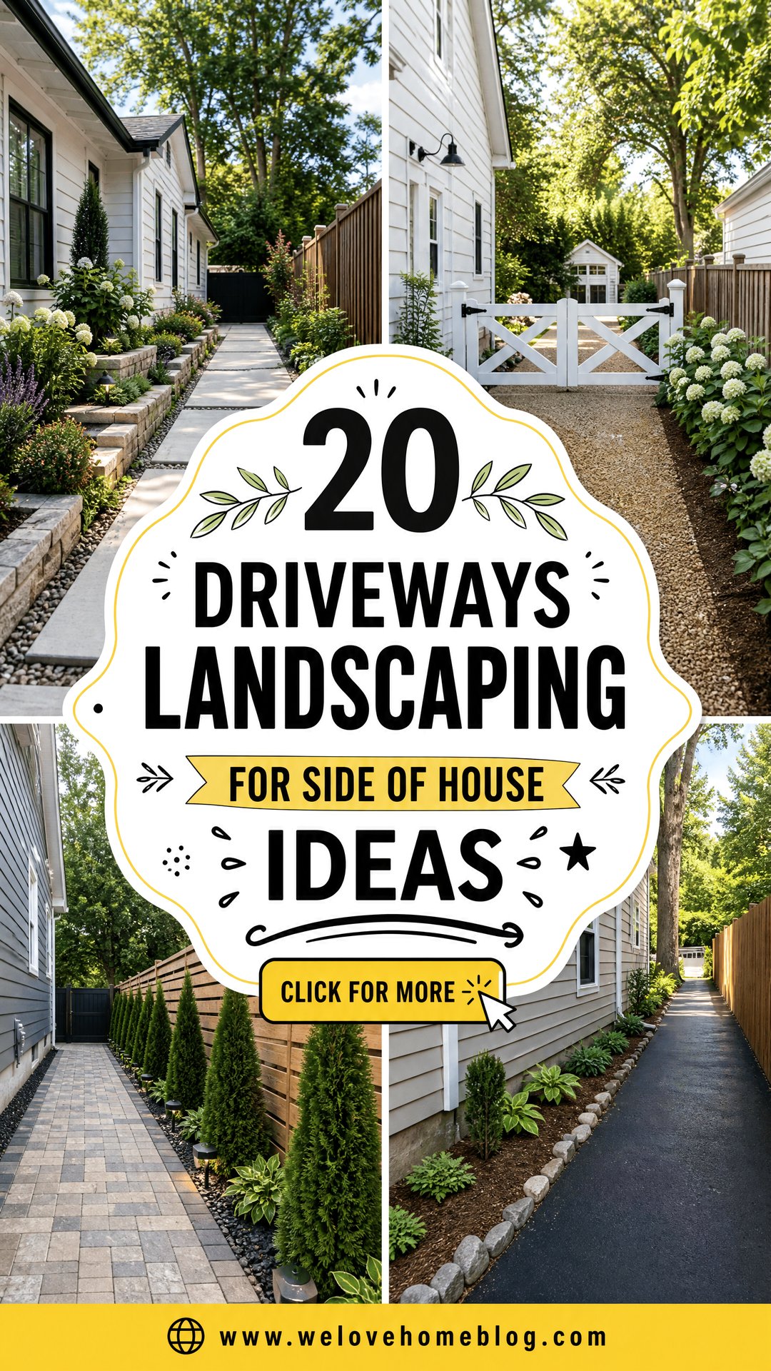 20 Driveways Landscaping For Side Of House Ideas That Work - 20 Driveways Landscaping For Side Of House Ideas That Work