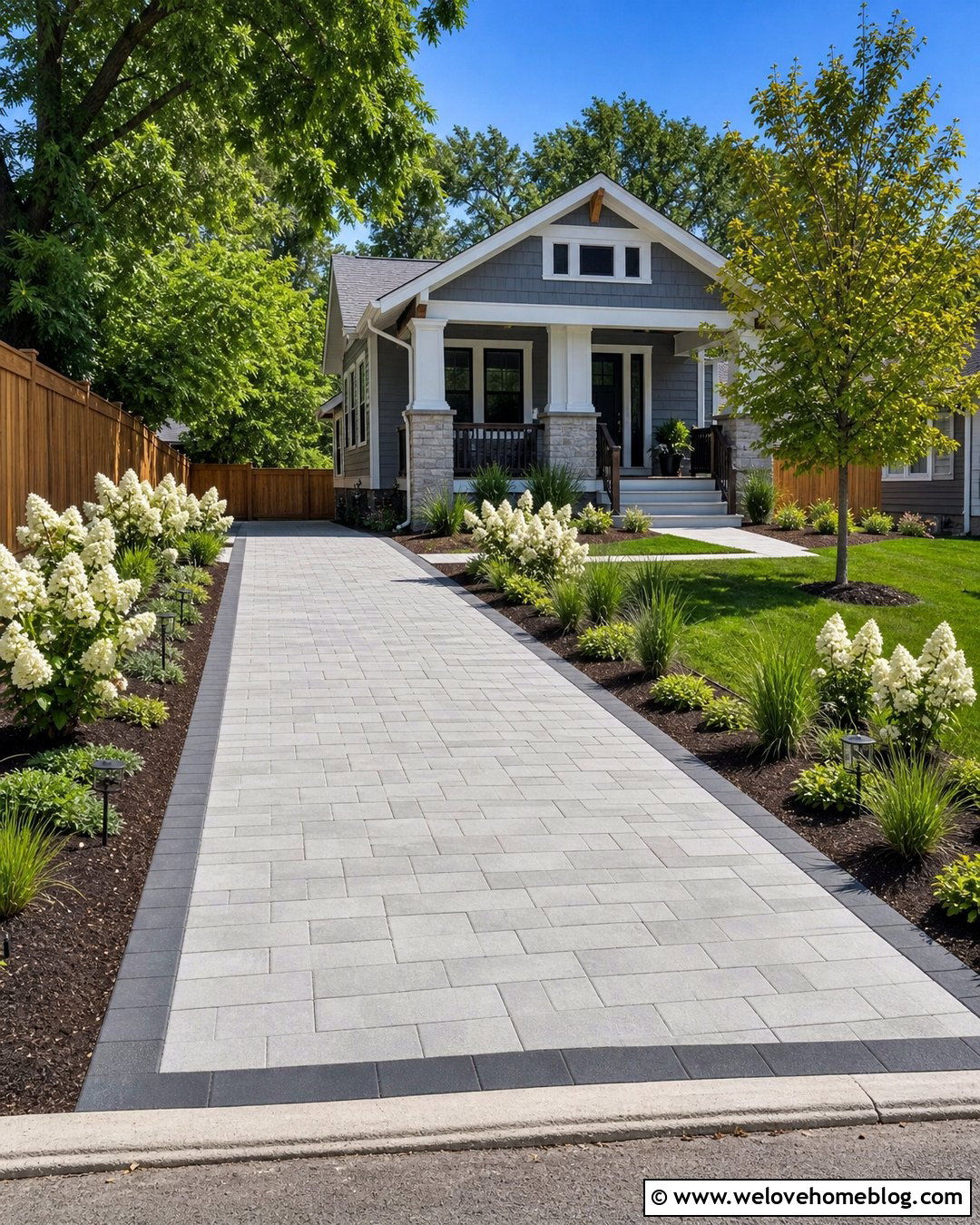 Dwarf Hydrangea Small Driveway - 20 Hydrangeas Driveway Ideas