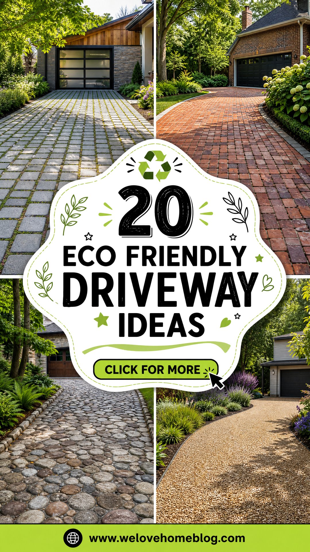 20 Eco Friendly Driveway Ideas for Greener Curb Appeal - 20 Eco Friendly Driveway Ideas for Greener Curb Appeal