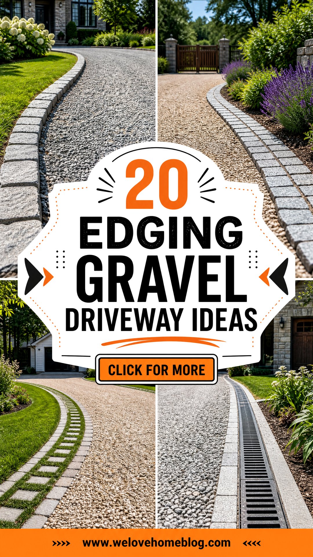 20 Edging Gravel Driveway Ideas for Crisp Lasting Style - 20 Edging Gravel Driveway Ideas for Crisp, Lasting Style