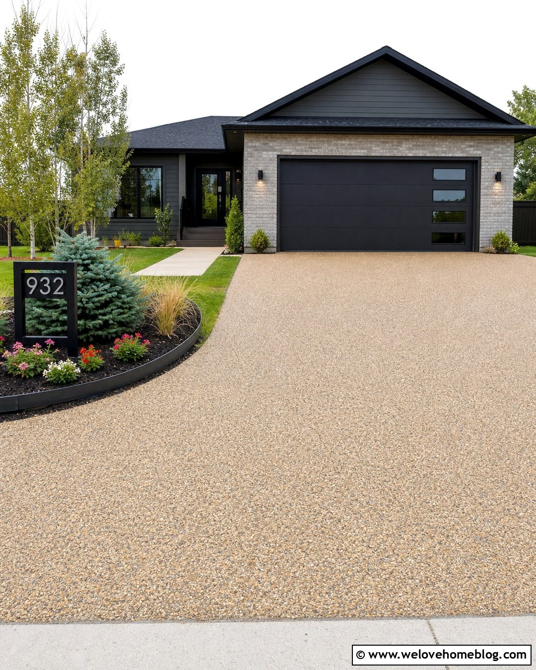 End Of Driveway Address Sign Landscaping - 20 end of driveway landscaping curb appeal ideas