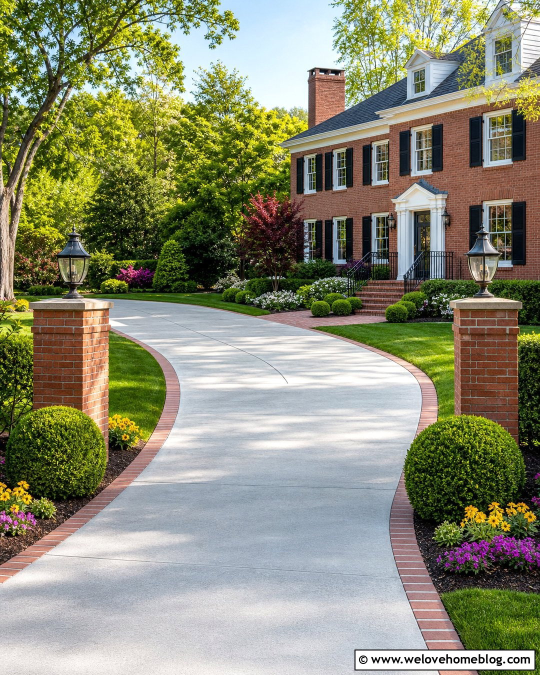 20 End of Driveway Landscaping Curb Appeal Ideas That Wow