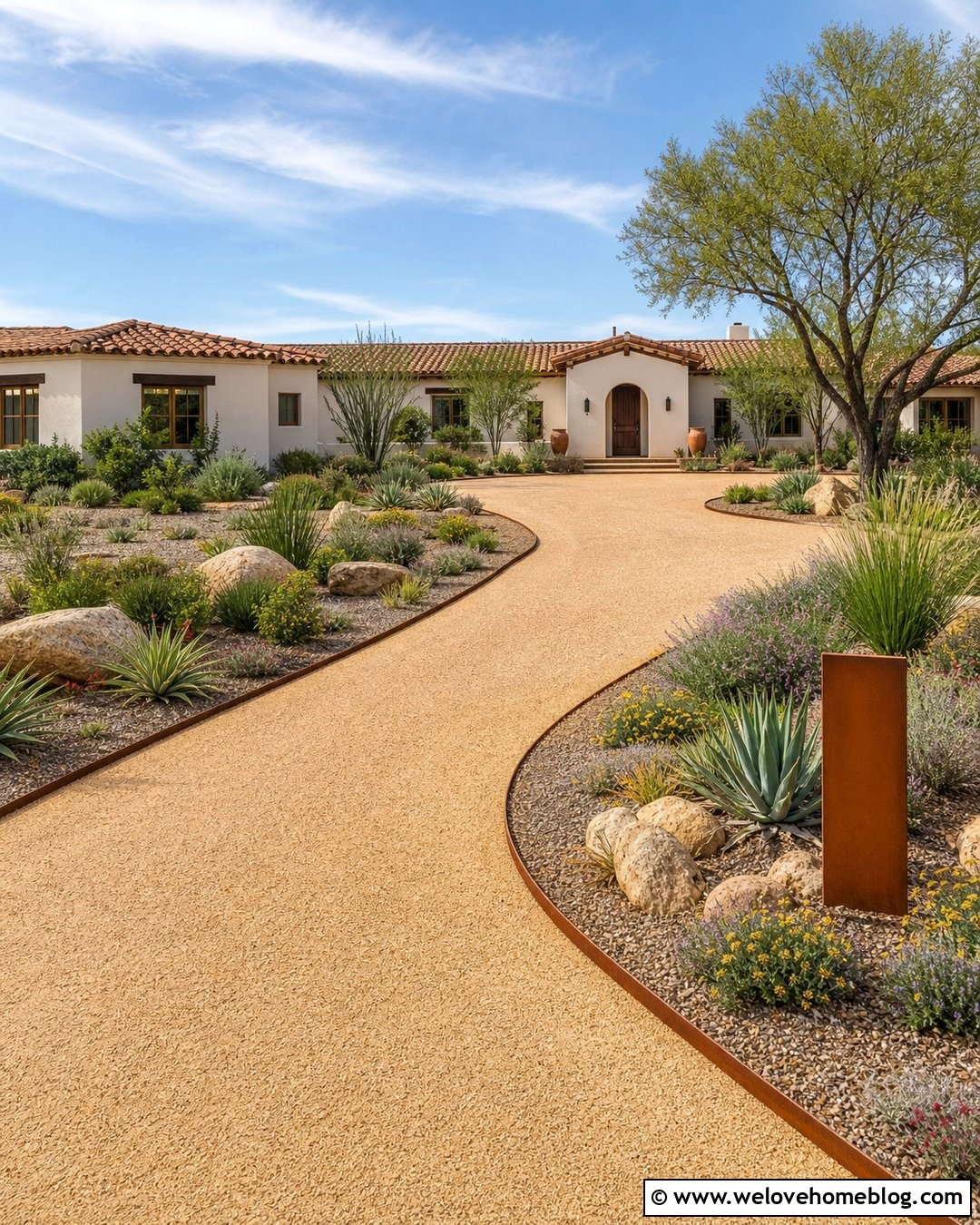 End Of Driveway Drought Tolerant Landscaping - 20 end of driveway landscaping curb appeal ideas