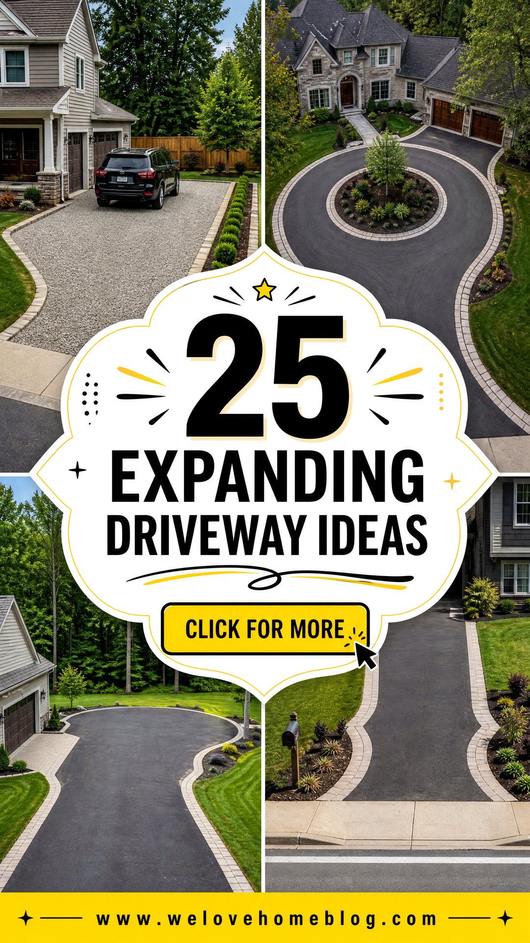 25 Expanding Driveway Ideas for More Space and Easy Access - 25 Expanding Driveway Ideas for More Space and Easy Access