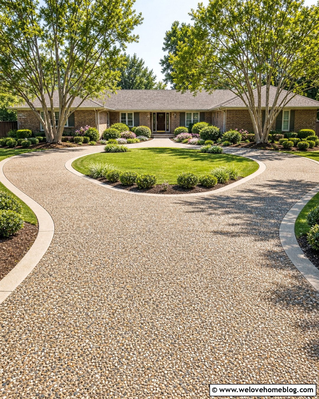 25 U Driveway Front Yards Ideas for Standout Curb Appeal