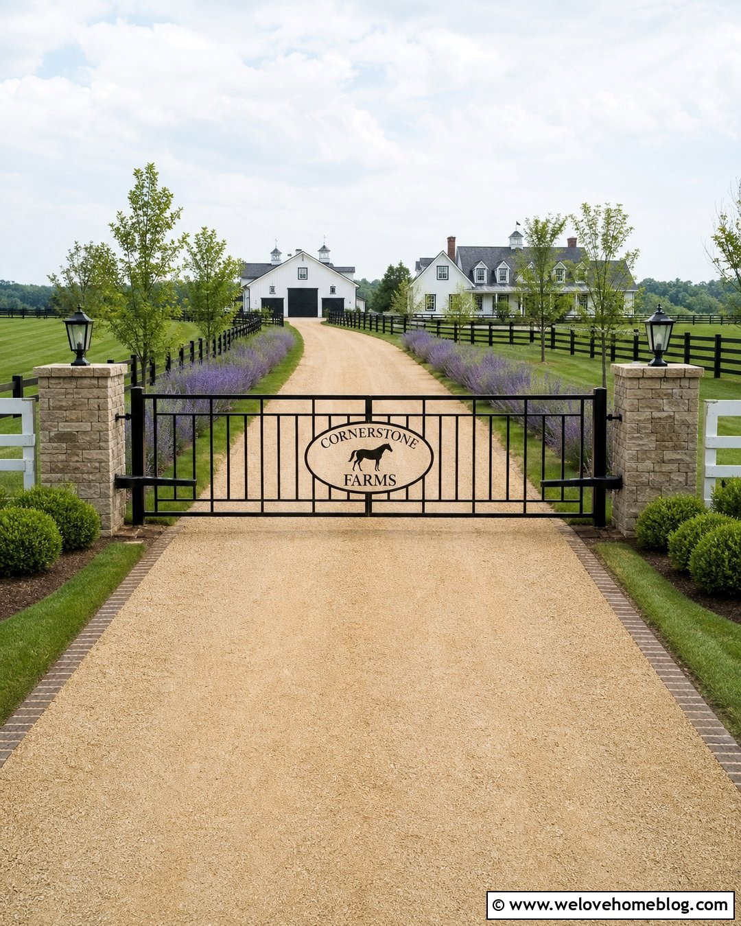 Farm Sign With Horse Gate - 40 Farm Signs Entrance Driveways Ideas
