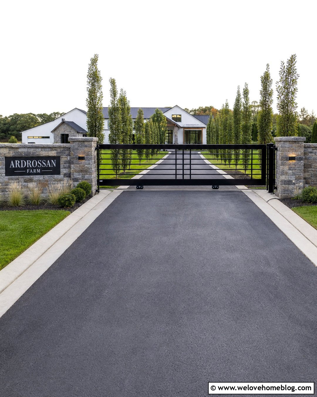 Farm Sign With Sliding Gate - 40 Farm Signs Entrance Driveways Ideas