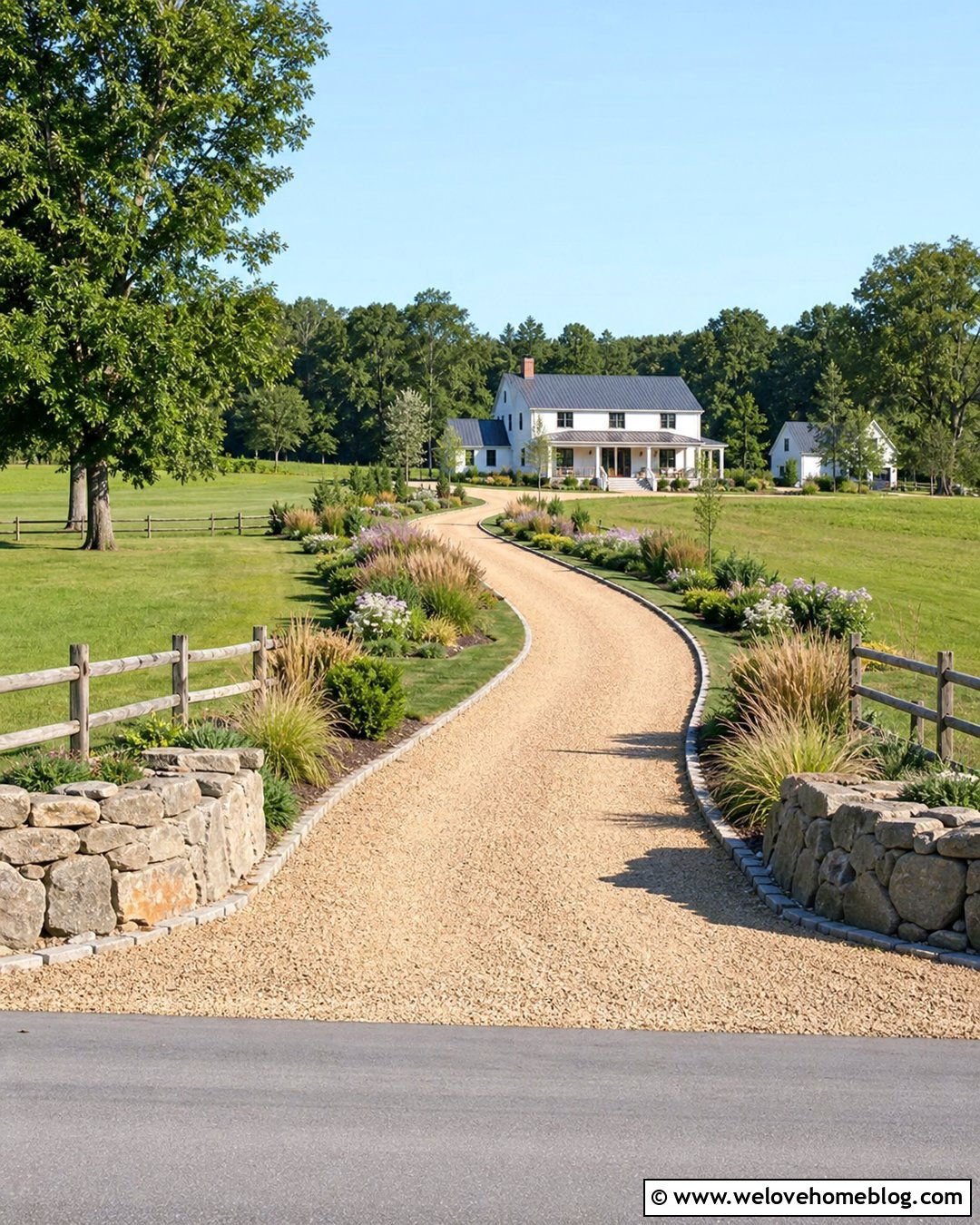25 Landscape Driveway Ideas for Easy, Polished Curb Appeal