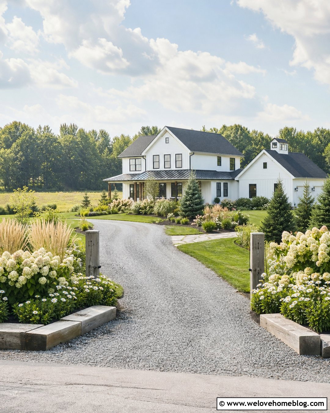 25 Front Garden Driveway Ideas for a Charming First Look
