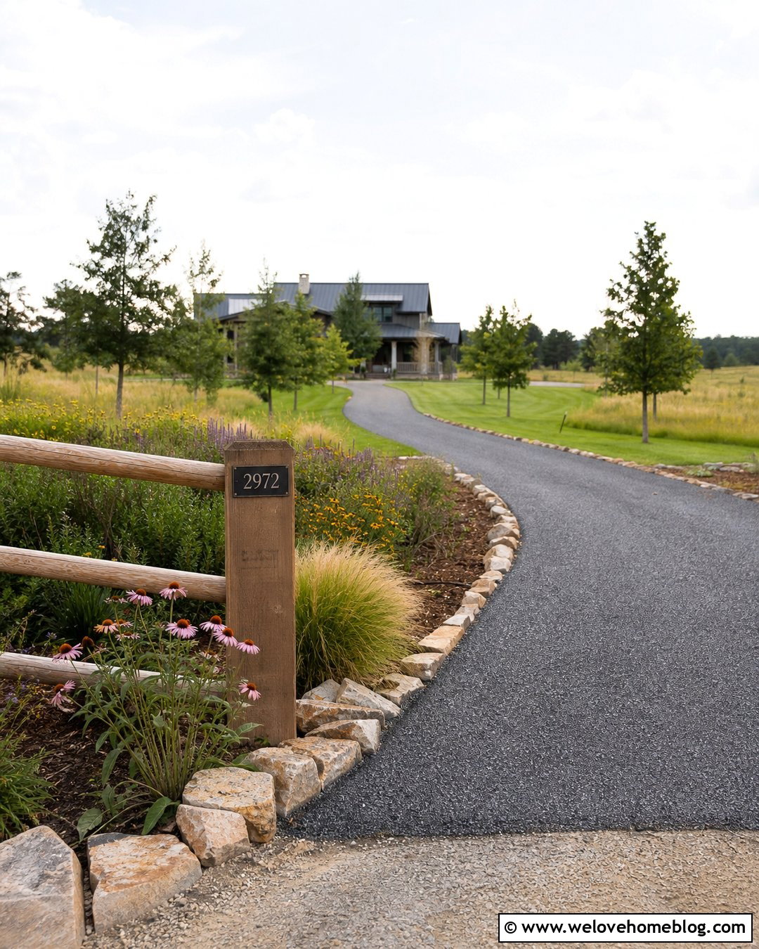 Fence Driveway Number Sign - 25 Driveway Number Sign Ideas
