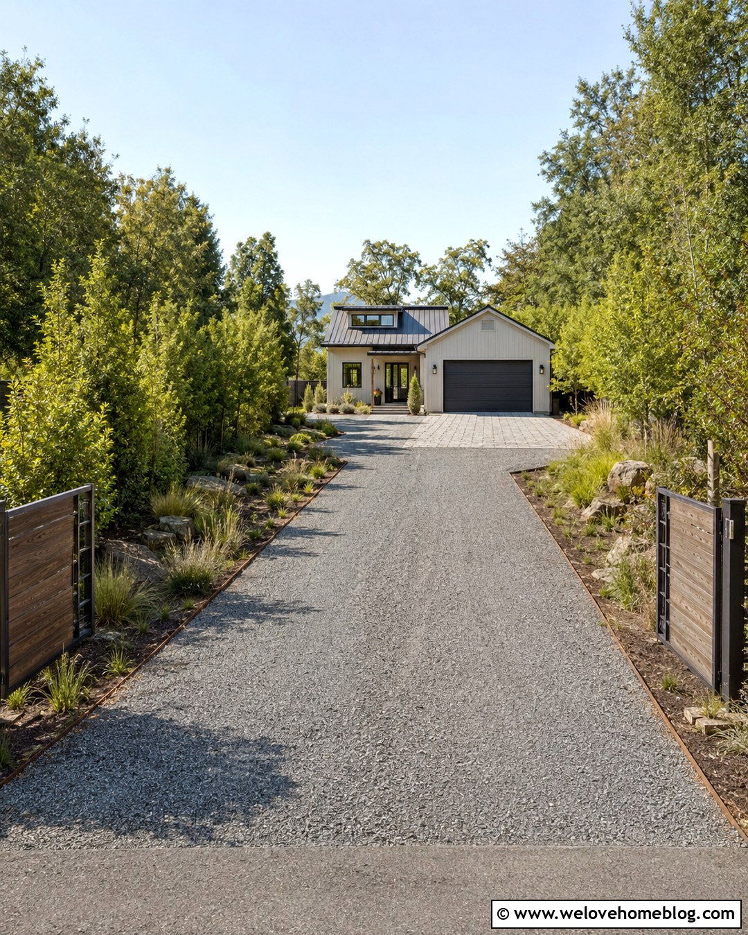 Flag Lot Driveway Blueprint - 20 driveway blueprints ideas