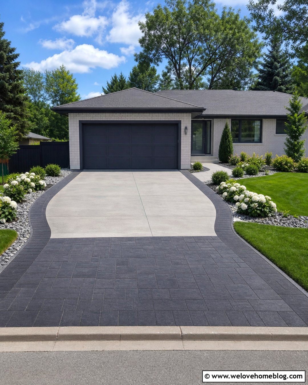 Flared Driveway Apron Layout - 30 Driveway Design Layout Ideas