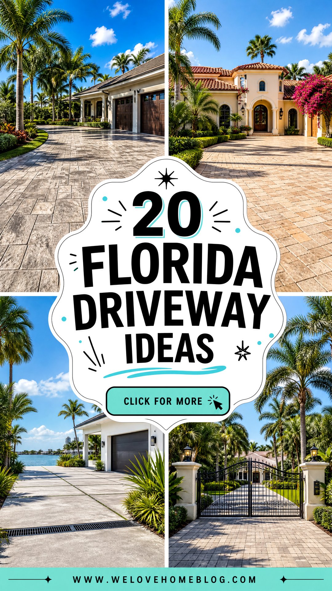 20 Florida Driveway Ideas for Stylish Storm-Ready Homes - 20 Florida Driveway Ideas for Stylish, Storm-Ready Homes