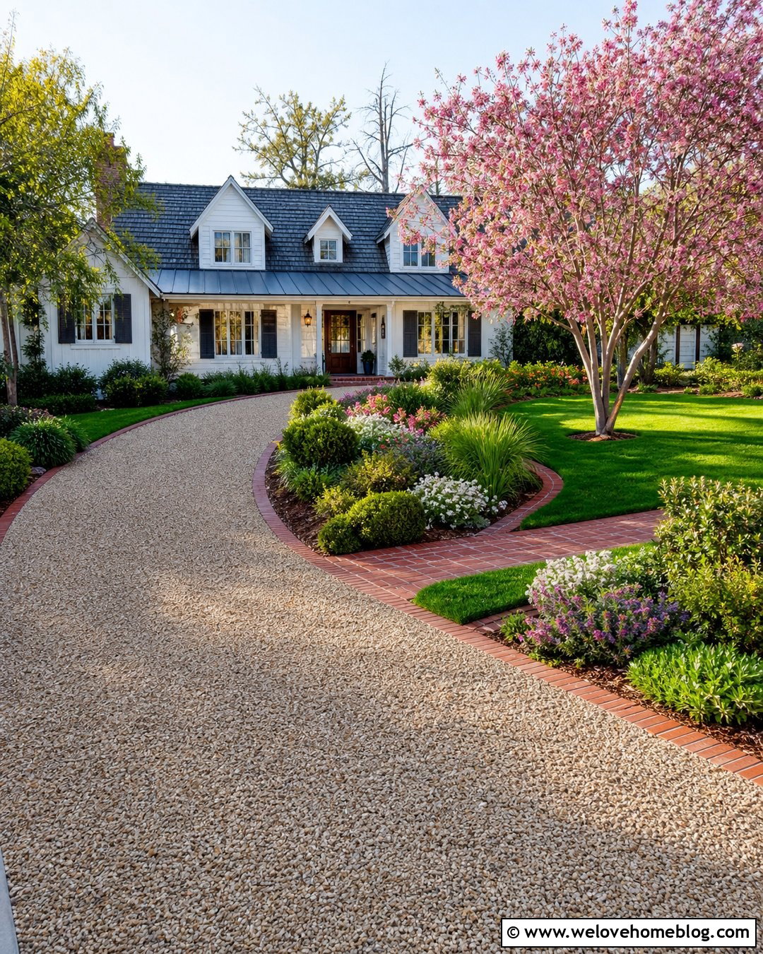 25 Gravel Driveway Edging Ideas for a Clean, Polished Finish