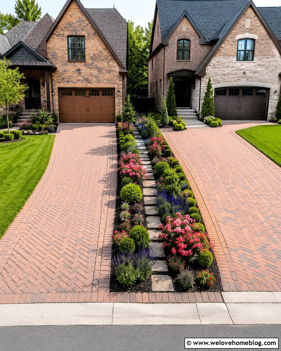 Flower Bed Landscaping Between Driveways - 20 landscaping between driveways ideas