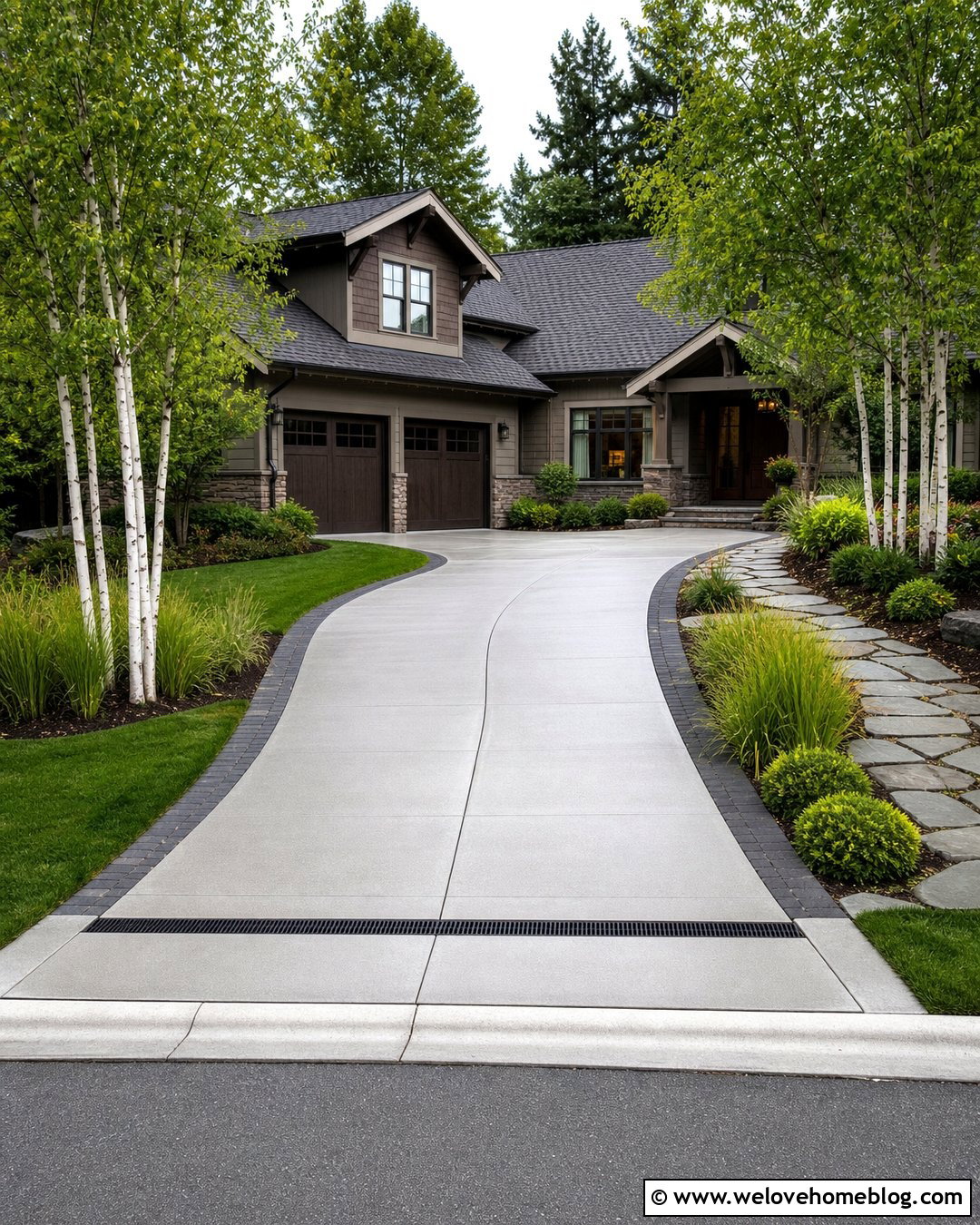 Foam Lifted Concrete Driveway With Improved Drainage - 20 Repairing Concrete Driveway Ideas