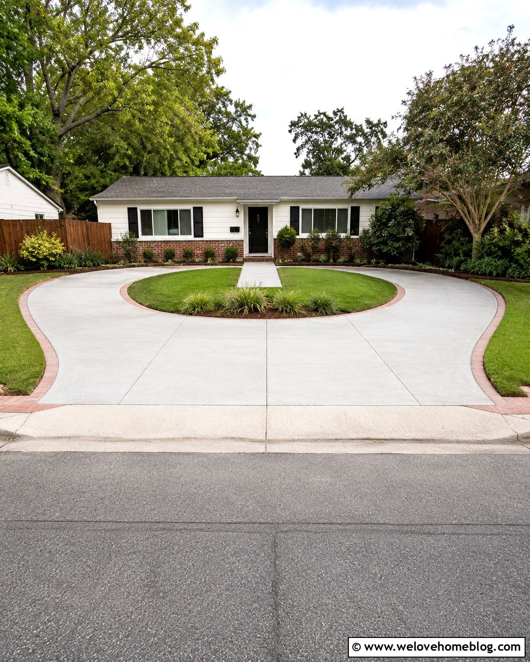 Foot Wide Semi Circle Driveway - 20 semi circle driveway dimensions ideas