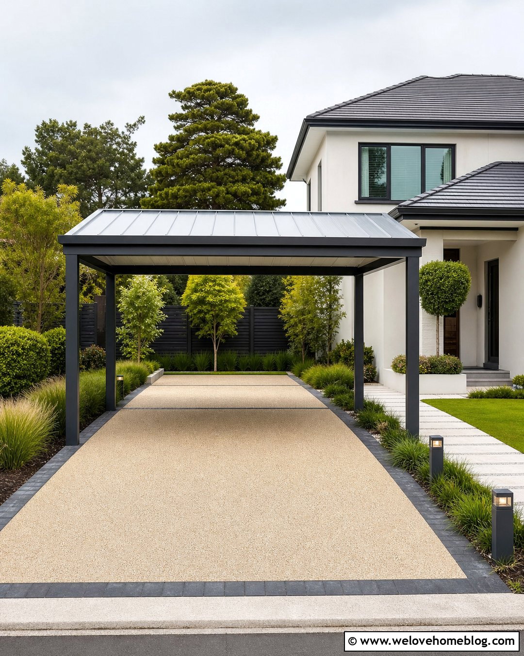 Freestanding Driveway Canopy - 25 driveway canopy ideas