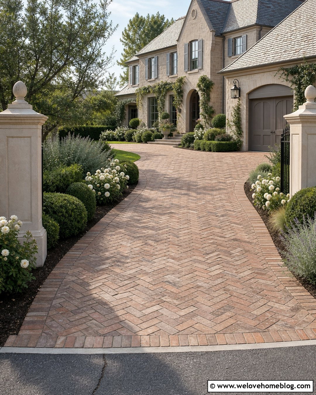 20 French Chateau Driveway Ideas for Timeless Estate Style