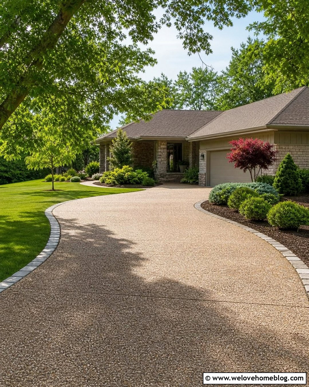 Front Driveway For Side Entry Garage - 45 Front Driveway Ideas