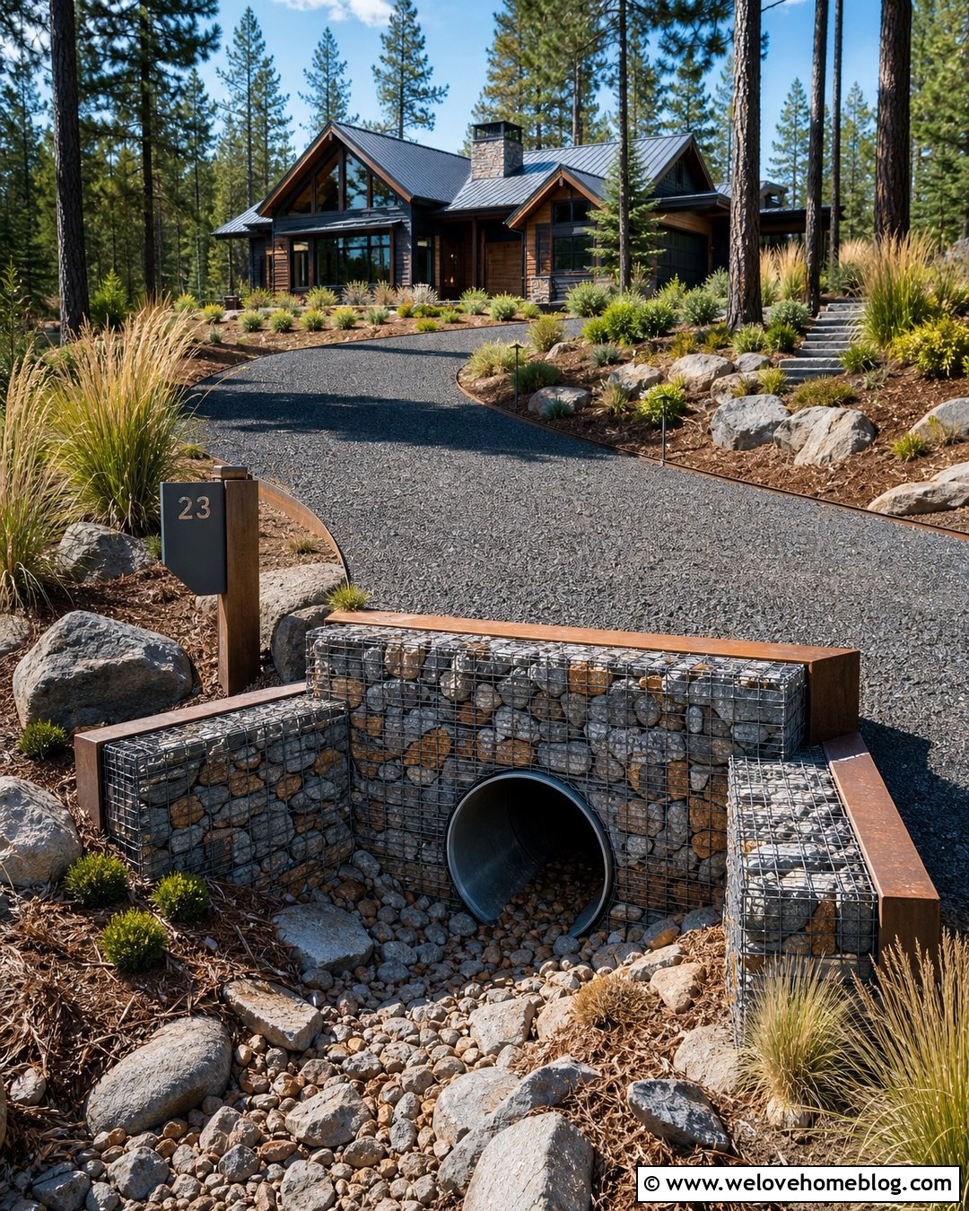 Gabion Driveway Culvert Headwall - 20 driveway culvert headwall ideas