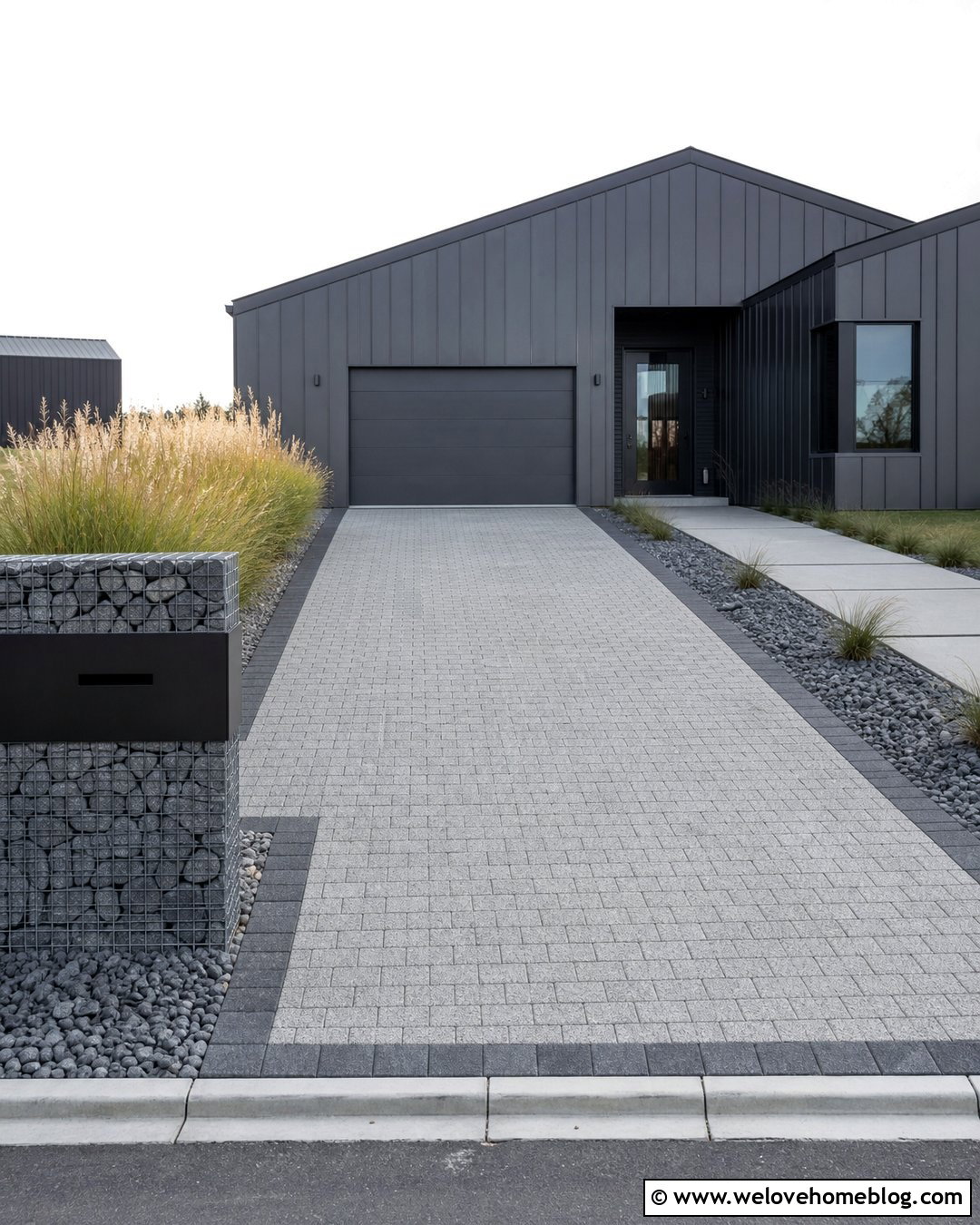Gabion Driveway Number Sign - 25 Driveway Number Sign Ideas