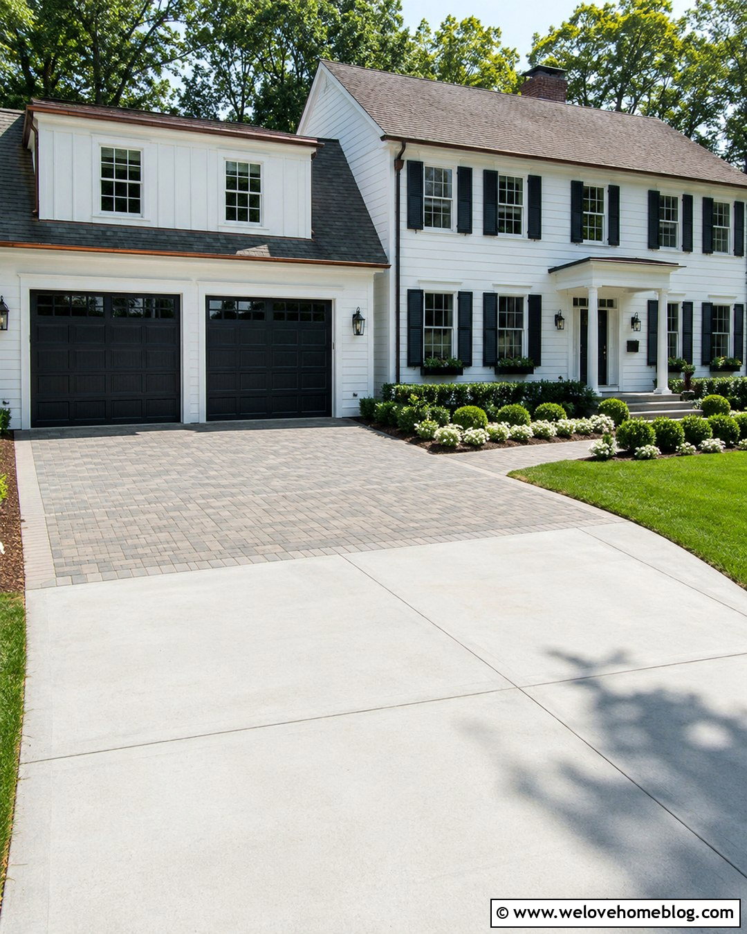 Garage Apron Widening With Pavers - 20 Widen Driveway With Pavers Ideas