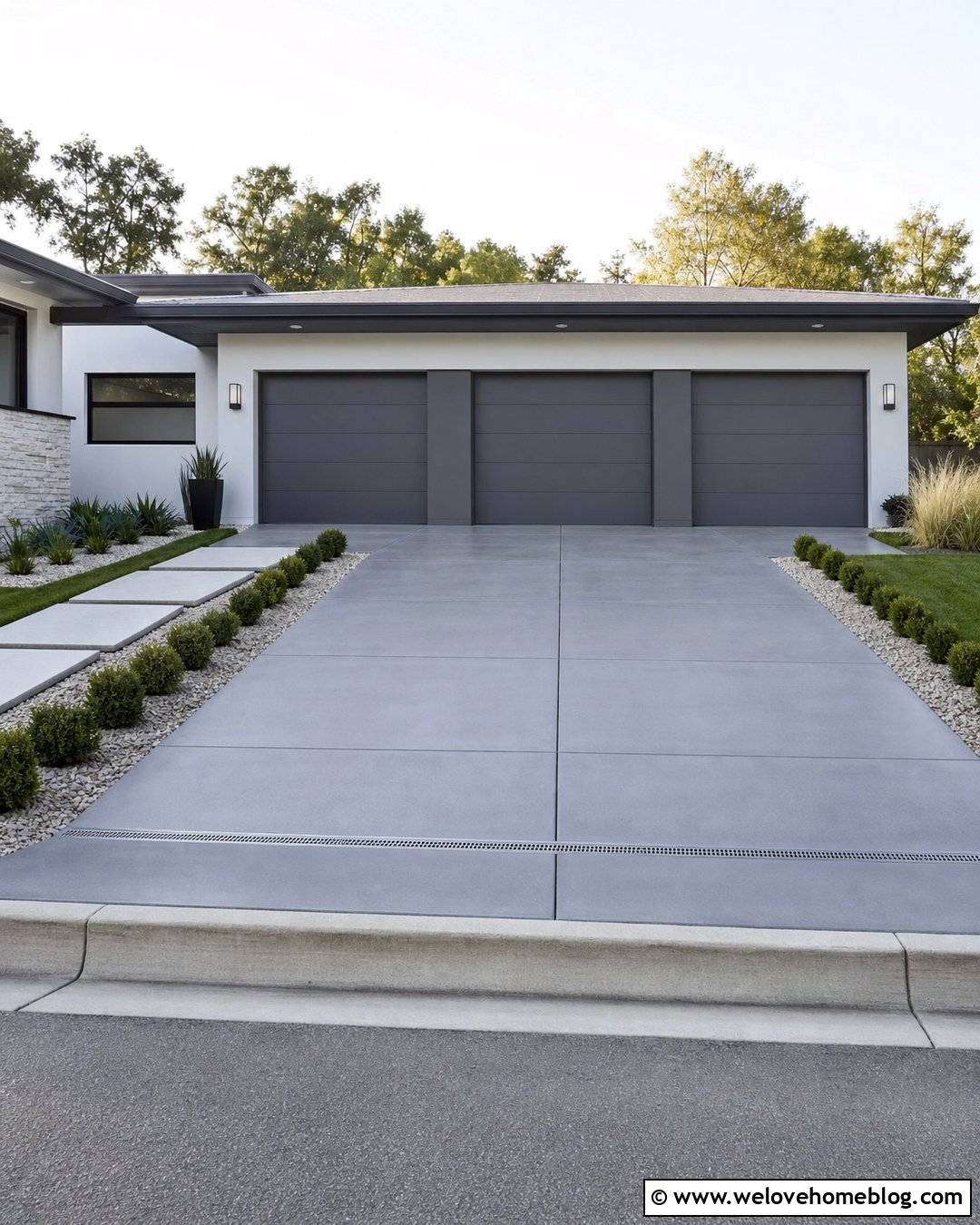 Garage Threshold Driveway Drain - 35 Driveway Drain Ideas