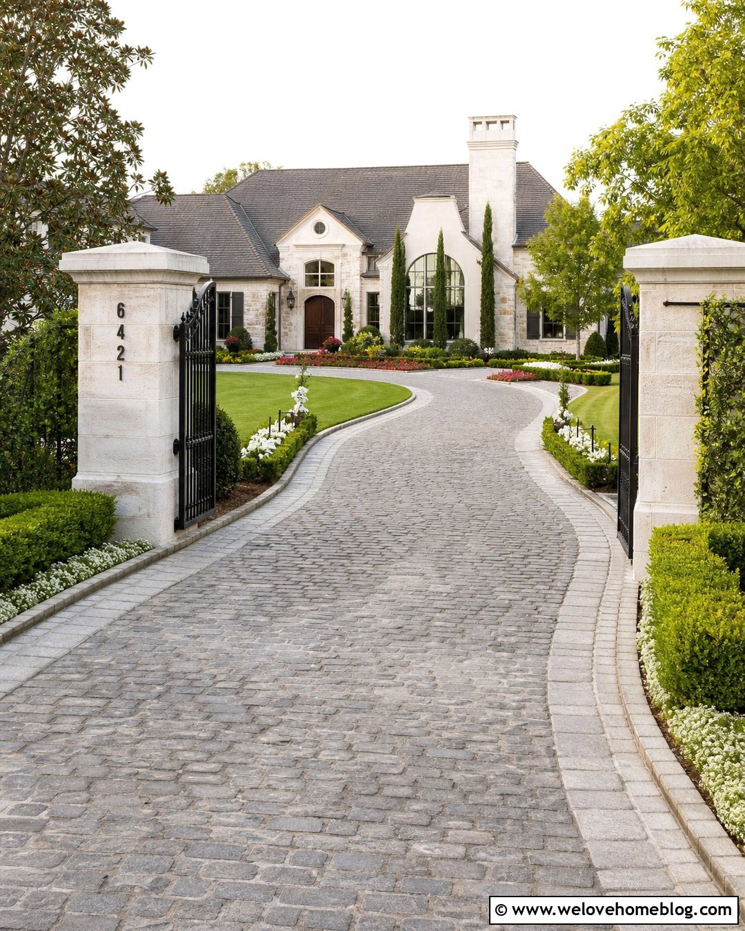 Gate Pillar Driveway Number Sign - 25 Driveway Number Sign Ideas