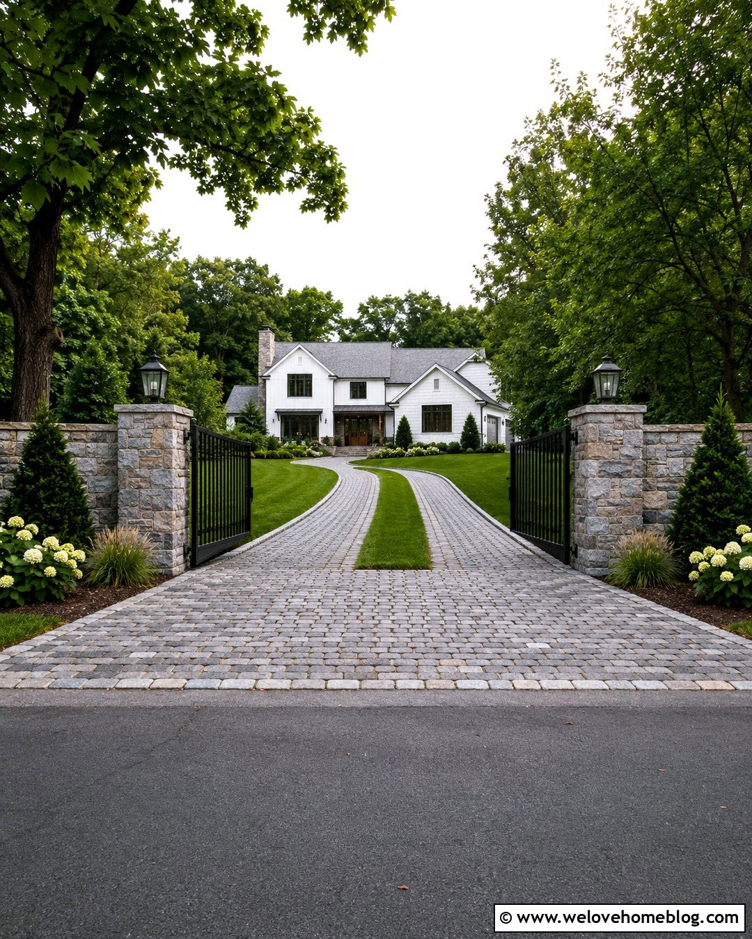 20 Grass and Stone Driveway Ideas for a Naturally Elegant Look