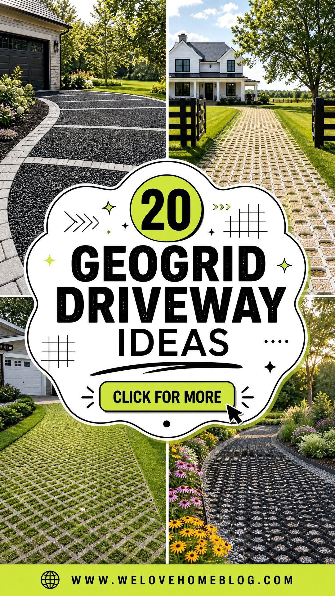 20 Geogrid Driveway Ideas for a Stronger Greener Entrance - 20 Geogrid Driveway Ideas for a Stronger, Greener Entrance