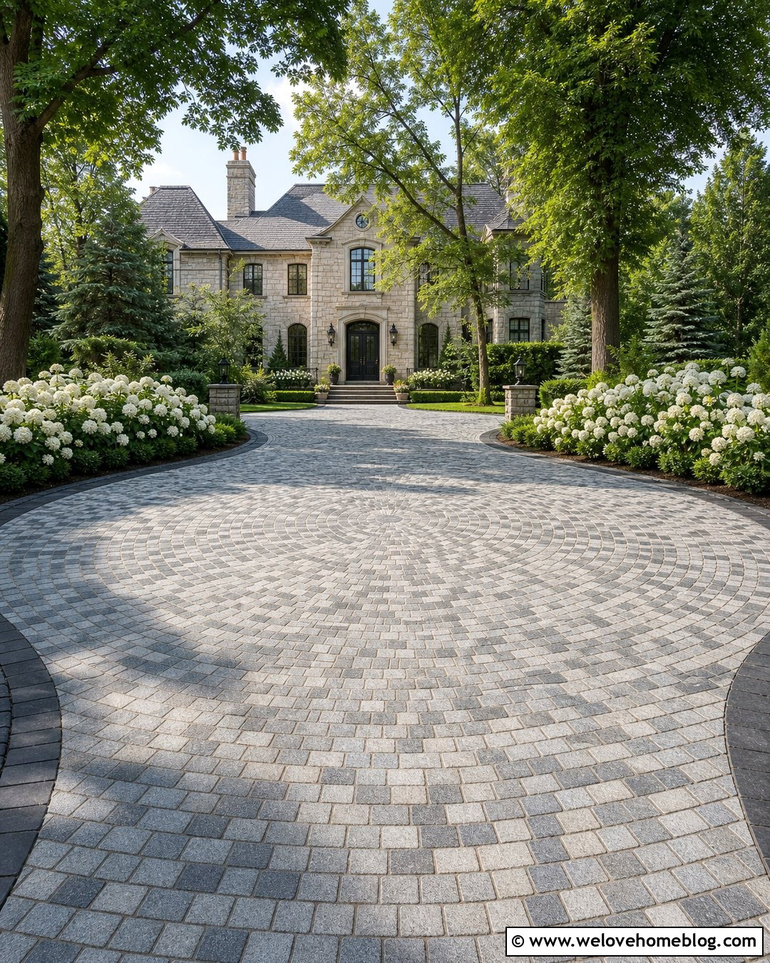 Granite Paver Driveway - 40 driveway pavers ideas