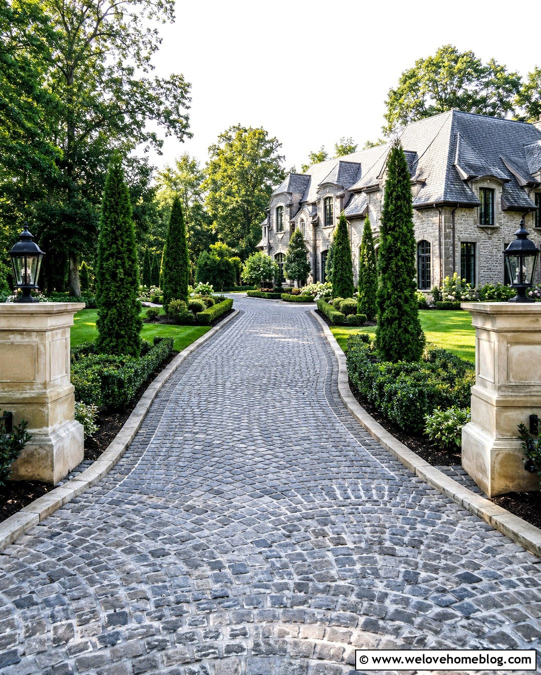 Granite Sett Manor Driveway - 20 Manor Driveway Ideas
