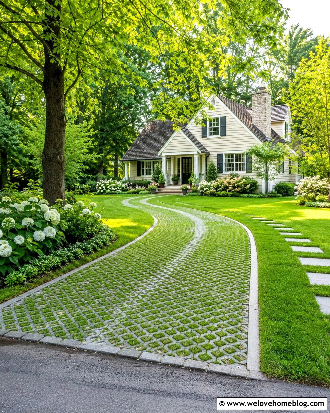 Grass Grid Permeable Driveway - 20 permeable driveway options ideas