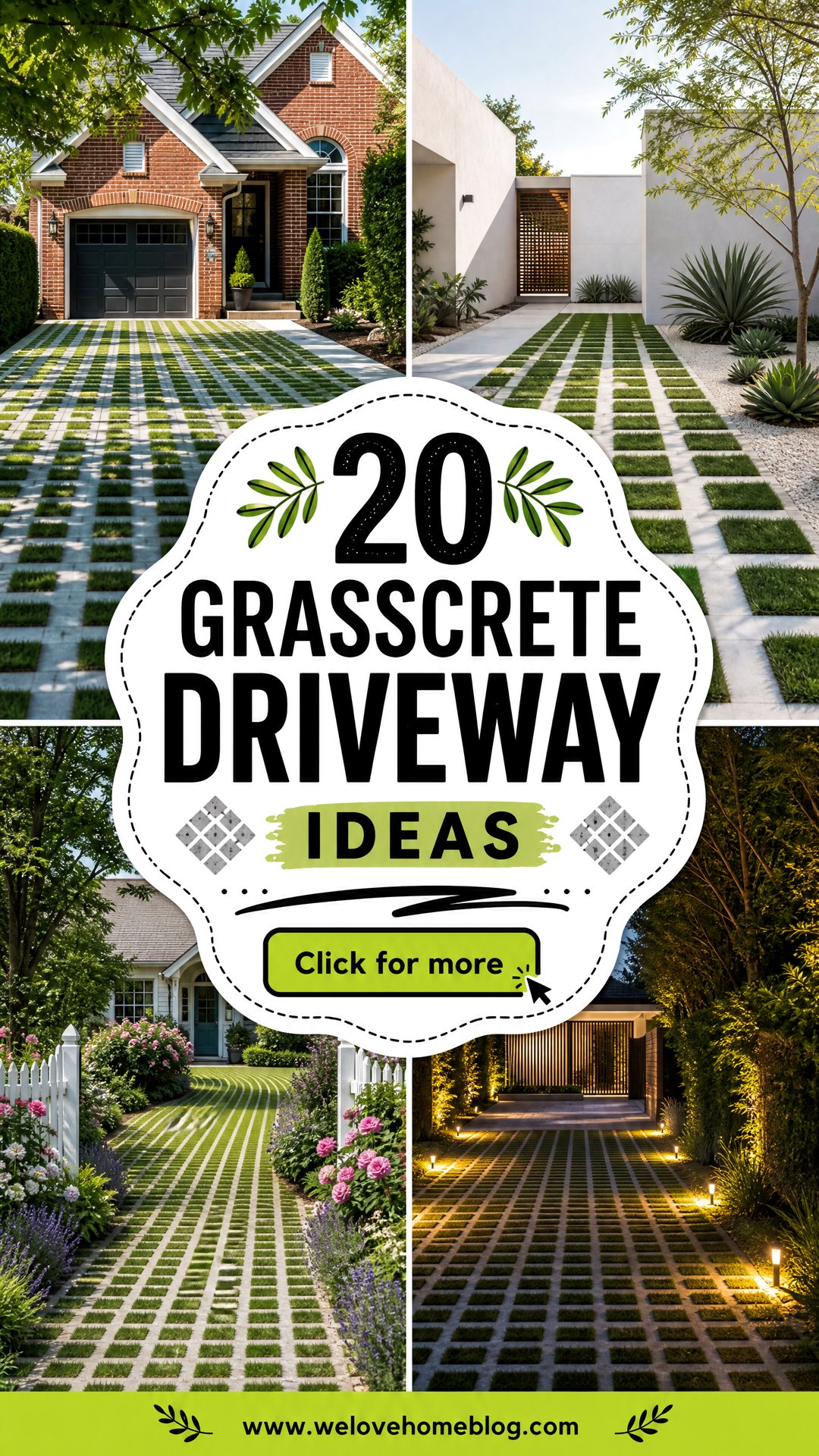 20 Grasscrete Driveway Ideas for Greener Stronger Curb Appeal - 20 Grasscrete Driveway Ideas for Greener, Stronger Curb Appeal
